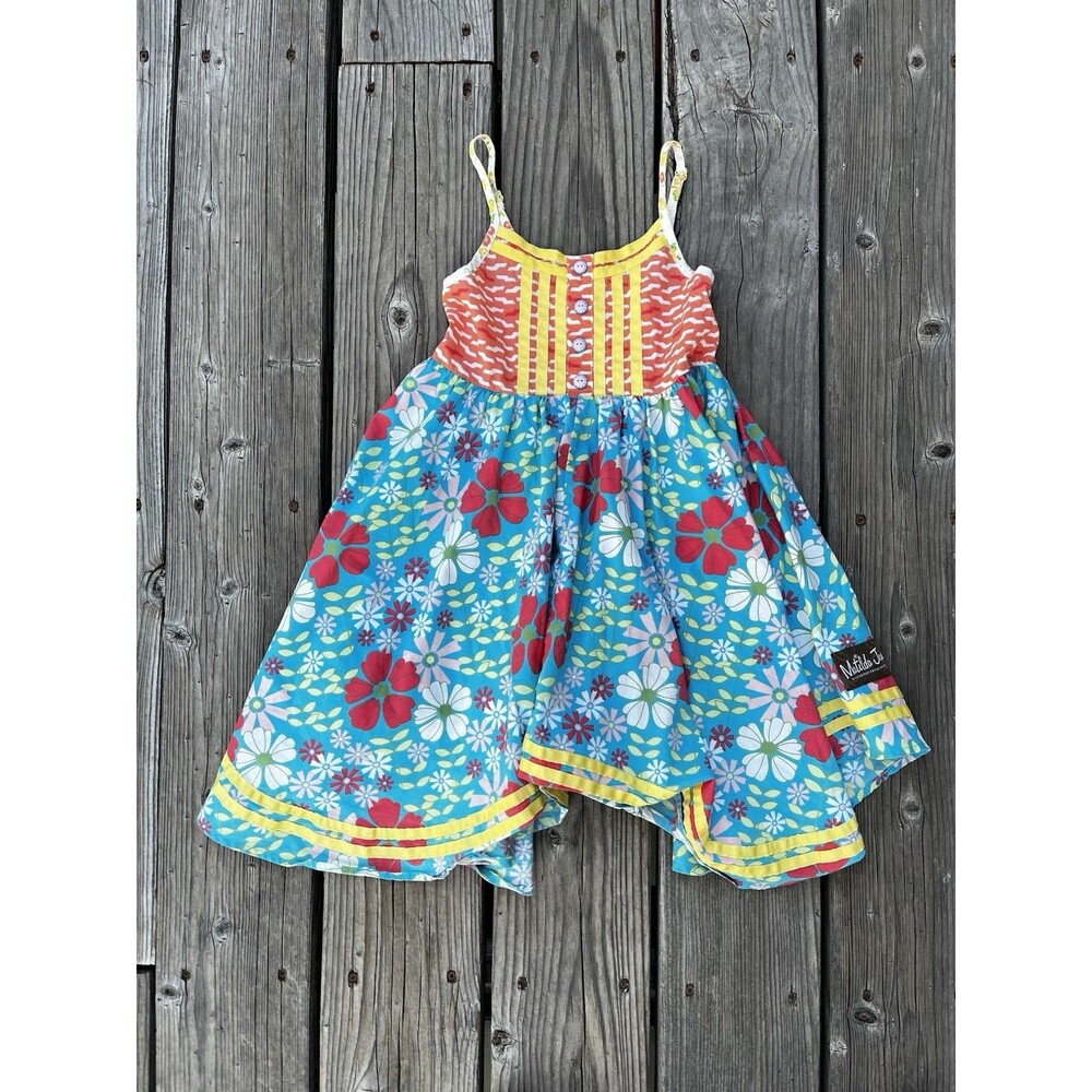 Matilda Jane Hello Lovely Girl's 6 Floral Twirling Sundress